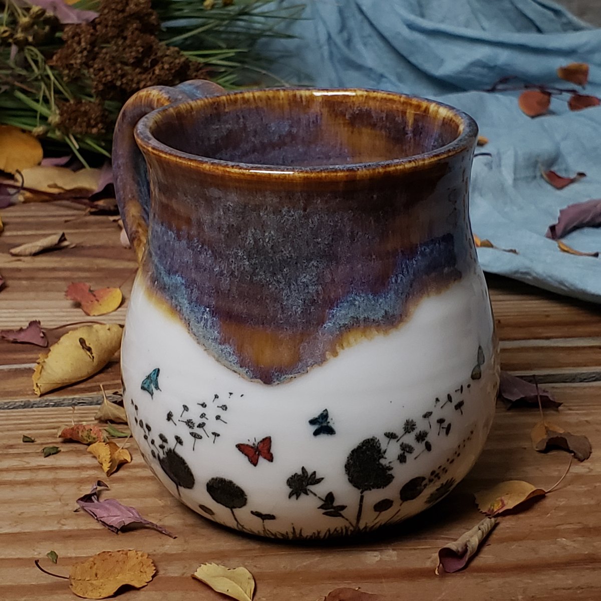 Image of Butterfly Friends mug 102405