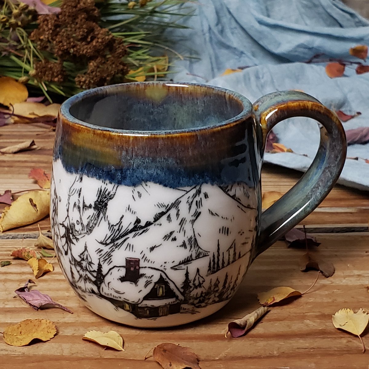 Image of Winter Hibernation mug 10202405