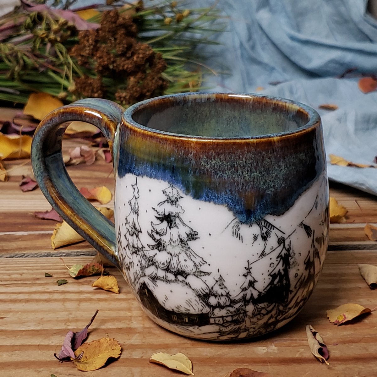 Image of Winter Hibernation mug 10202405