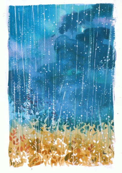 Image of Painting: Sheet of Rain