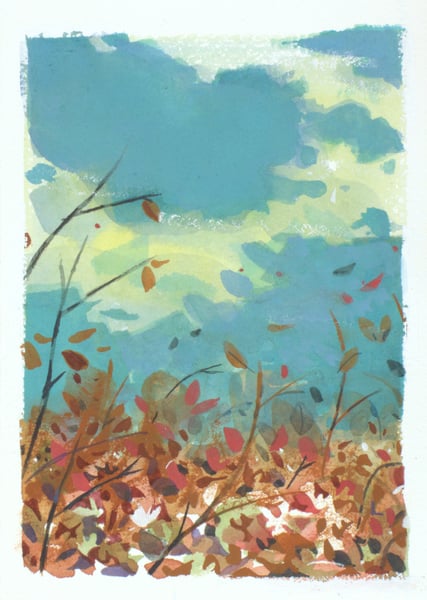 Image of Painting: Autumn Tumble