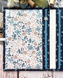 The Ivie Stitch Case/Feathers and Flora