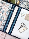 The Ivie Stitch Case/Feathers and Flora