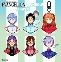 [PREORDER] Evangelion Rainbow Charms