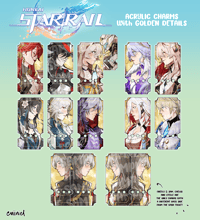 Image 2 of [PREORDER] HONKAI STAR RAIL ticket charms