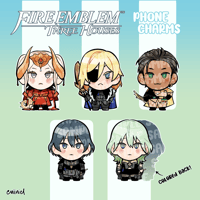 [PREORDER] Fire Emblem Three Houses phone charms