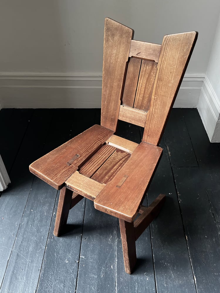 Image of Pair of Arts & Crafts Side Chairs, Early 20th Century European