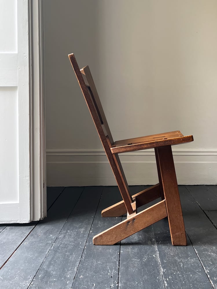 Image of Pair of Arts & Crafts Side Chairs, Early 20th Century European