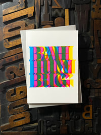 Image 4 of BahHumBug | letterpress Christmas card