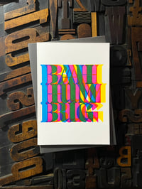 Image 5 of BahHumBug | letterpress Christmas card