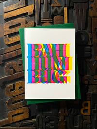 Image 6 of BahHumBug | letterpress Christmas card