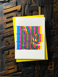 Image 7 of BahHumBug | letterpress Christmas card