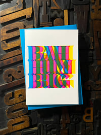 Image 8 of BahHumBug | letterpress Christmas card