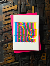 Image 9 of BahHumBug | letterpress Christmas card