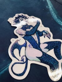 Image 3 of dark faerie boy sticker