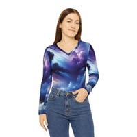 Image 2 of Nature Inspired Storm Clouds Long Sleeve T-shirt