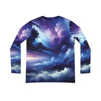 Image 3 of Nature Inspired Storm Clouds Long Sleeve T-shirt