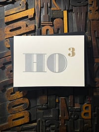 Image 6 of Ho Ho Ho | Silver | Christmas letterpress card 