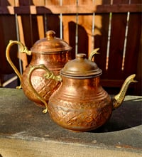 Image 3 of Copper Brass Teapot 