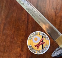 Image 2 of Kill Bill Sticker - Wakey Wakey Eggs n Bakey