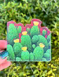 Image 4 of Prickly Pear Cactus sticker