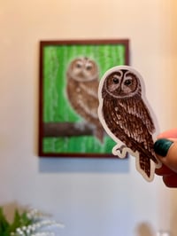 Image 2 of Tawny Owl sticker