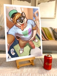 Image 4 of "Showin' Off the Boner" Signed Print