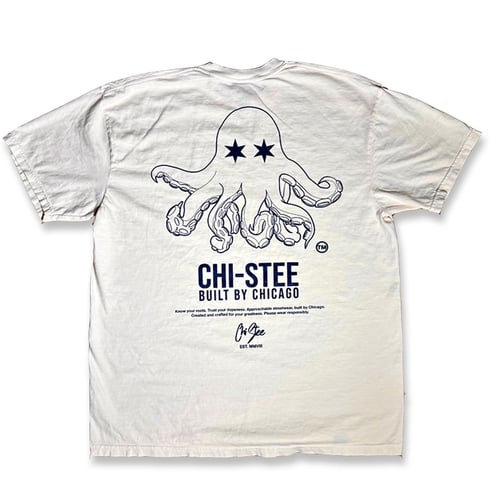 Image of Chi-Stee Staple Tee [Cream]