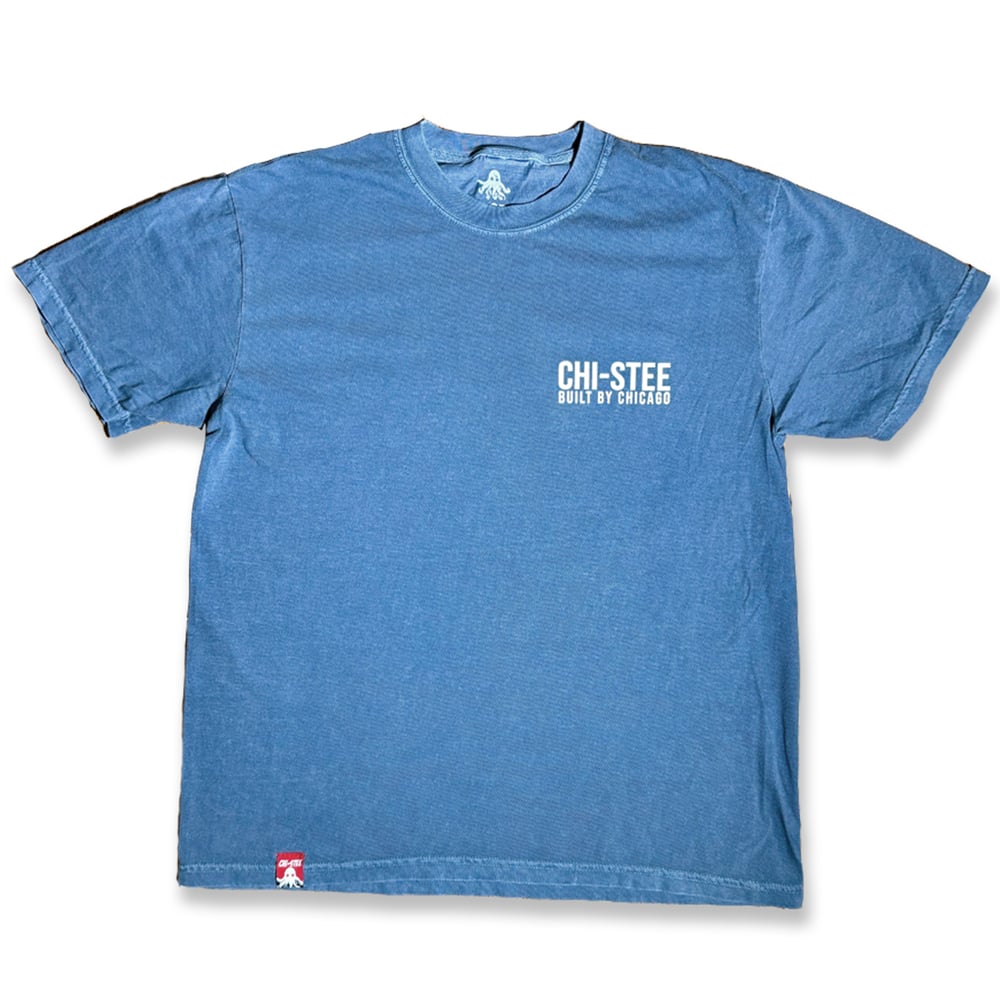 Image of Chi-Stee Staple Tee [Denim Blue]