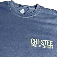 Image 3 of Chi-Stee Staple Tee [Denim Blue]