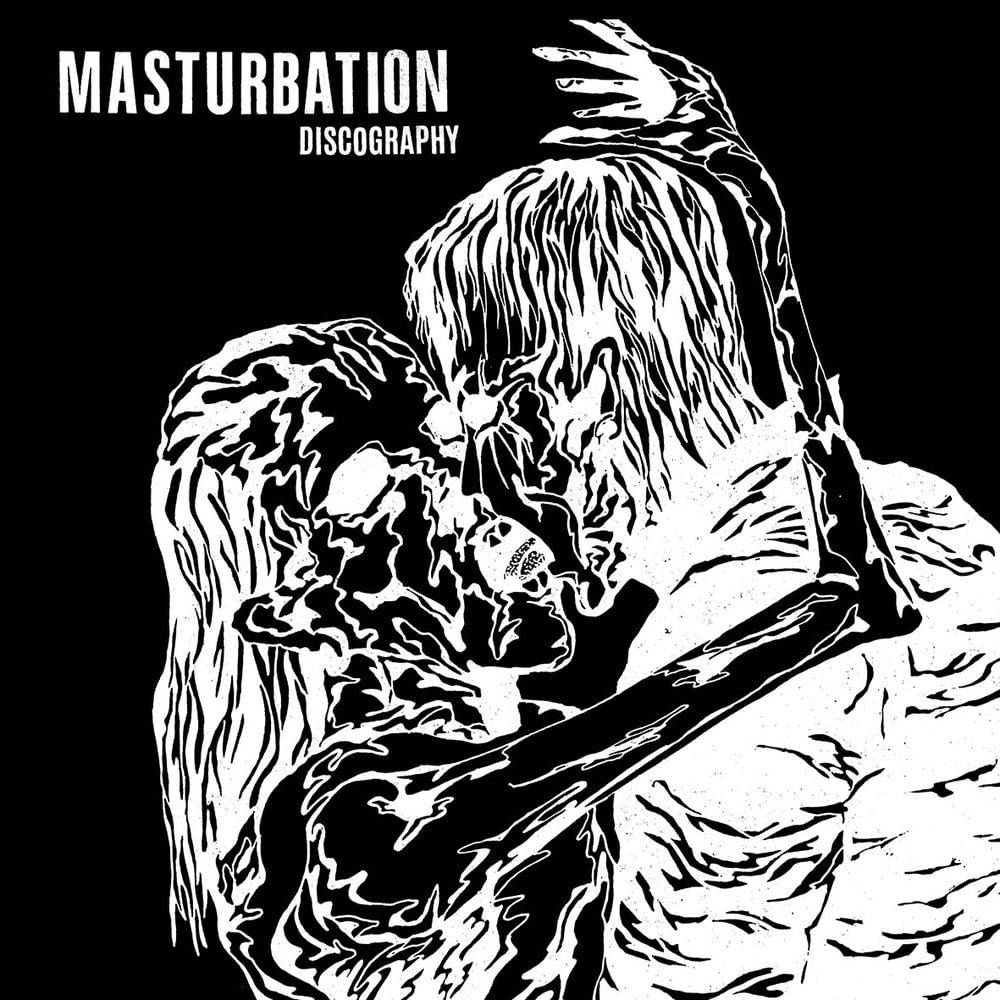 Image of MASTURBATION - "discography" Lp