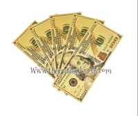 Image 1 of NEW* Gold $100 Bill (Ancestor Money)