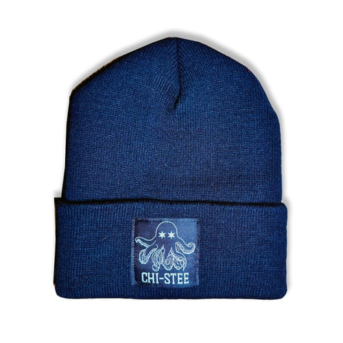 Image of Chi-Octopus Acrylic Cuff Beanie