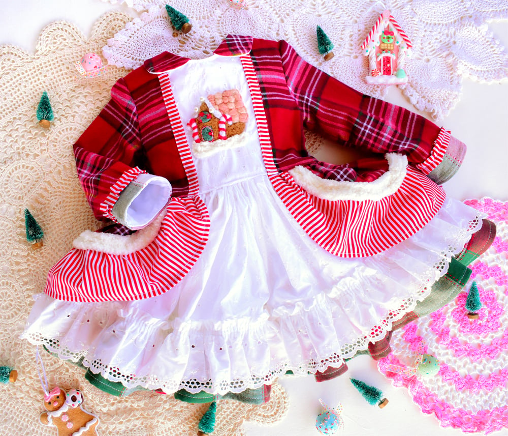 Image of Gingerbread House Wynter Dress no. 006