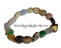 Image 1 of Mixed Tumbled Stone Bracelet