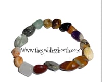 Image 2 of Mixed Tumbled Stone Bracelet