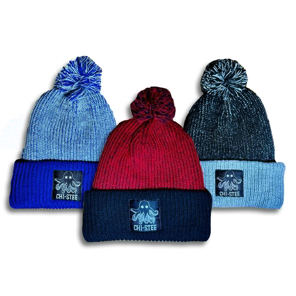 Image of Chi-Octopus Knit Pom Beanie 