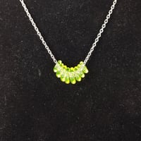 Image 2 of UV GREEN FIDGET NECKLACE 