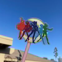 Image 2 of Sailor Scouts Sticker