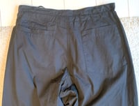 Image 4 of Monitaly by Yuki Matsuda Vancloth black pants, made in USA, size 34