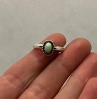 Image 5 of Variscite Twisted Wire Ring