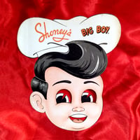 Image 1 of Shoney's Big Boy - Childrens Menu Mascot Mask (1950s) 