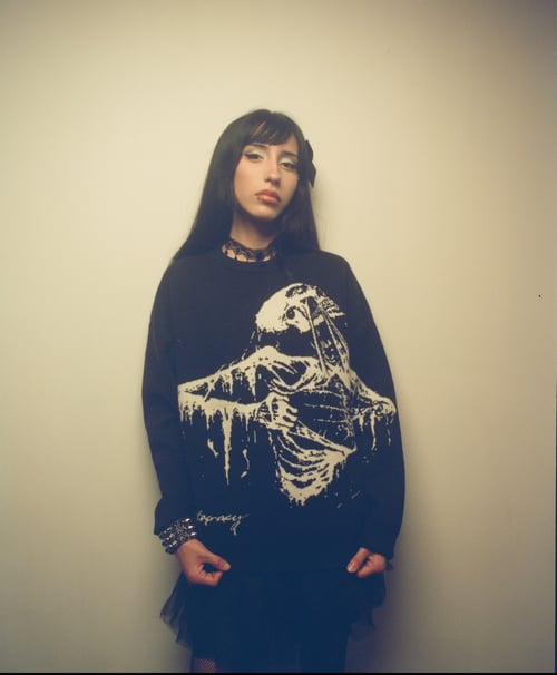 Image of Agony Knitted Sweatshirt