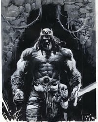 Savage Sword of Conan - original cover art