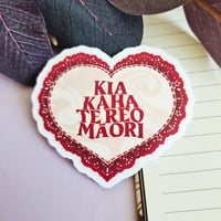 Kia Kaha te reo Māori - Sticker