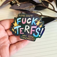 Image 1 of Fuck TERFs - Sticker