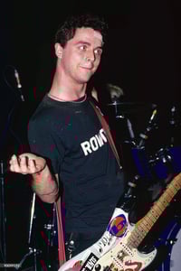 Image 5 of  Billie Joe guitar stickers Version BJ 1994 Green Day vinyl decal Fernandes Blue. Set 18 (UP