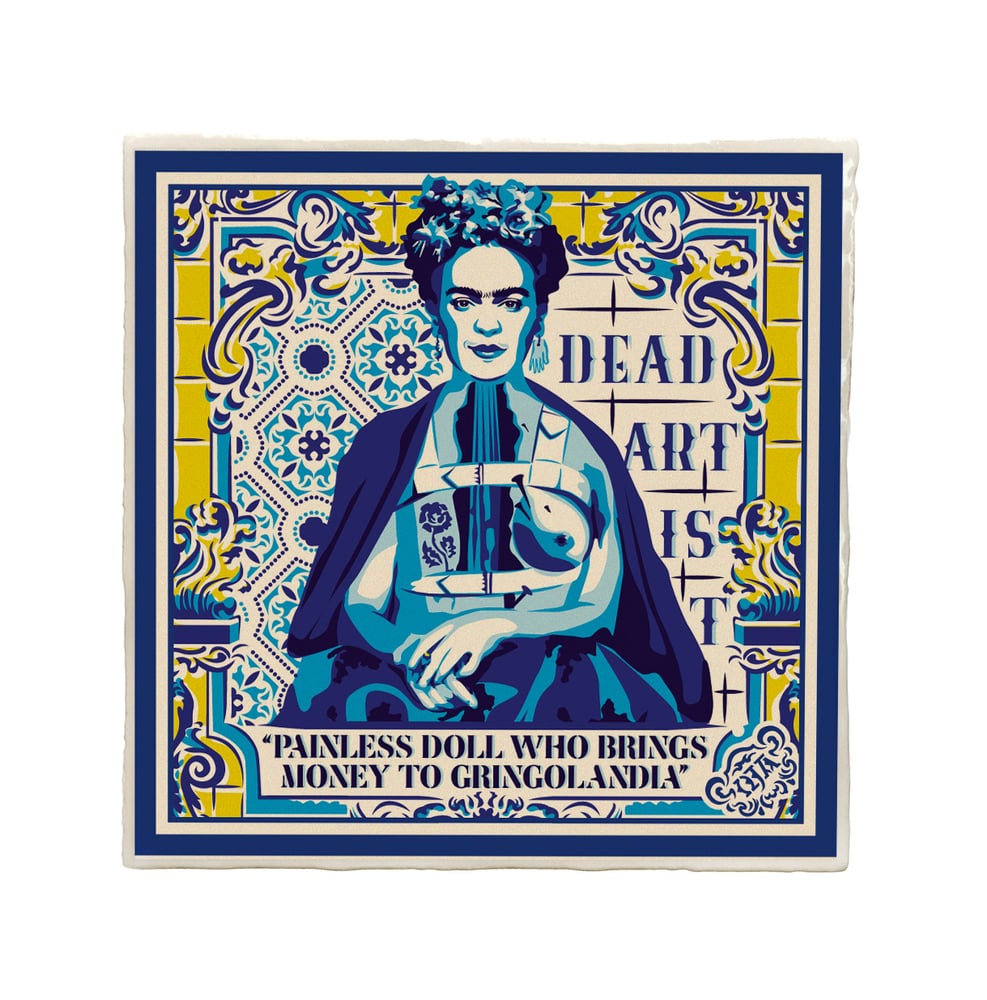 Frida Kahlo — Azulejo - Ex-voto