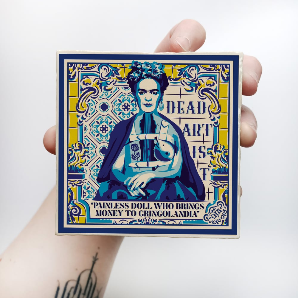 Frida Kahlo — Azulejo - Ex-voto