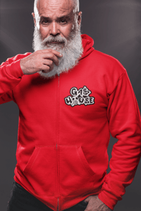 Image 6 of "GASHOUSE ORIGINAL" ZIP-UP (front+back) UNISEX